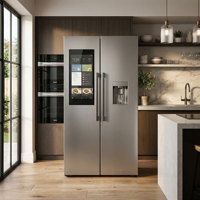 Double-Door Smart Fridge
